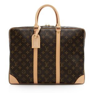 Louis Vuitton Monogram Canvas Porte Documents Voyage Bag